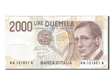 Banknote, Italy, 2000 Lire, 1990, AU(50-53)