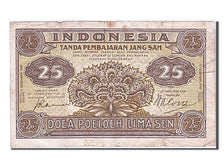 Indonesia, 25 Sen, 1947, KM #32, 1947-12-01, VF(30-35)
