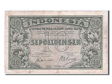 Indonesia, 10 Sen, 1947, KM #31, 1947-12-01, VF(30-35)