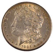 UNITED STATES, Morgan Dollar, Dollar, 1885, U.S. Mint, KM #110, AU(55-58),...