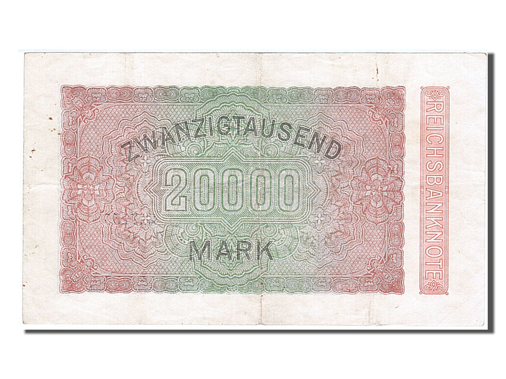 Banknote, Germany, 20,000 Mark, 1923, 1923-02-20, AU(50-53)