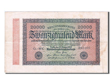 Banknote, Germany, 20,000 Mark, 1923, 1923-02-20, EF(40-45)