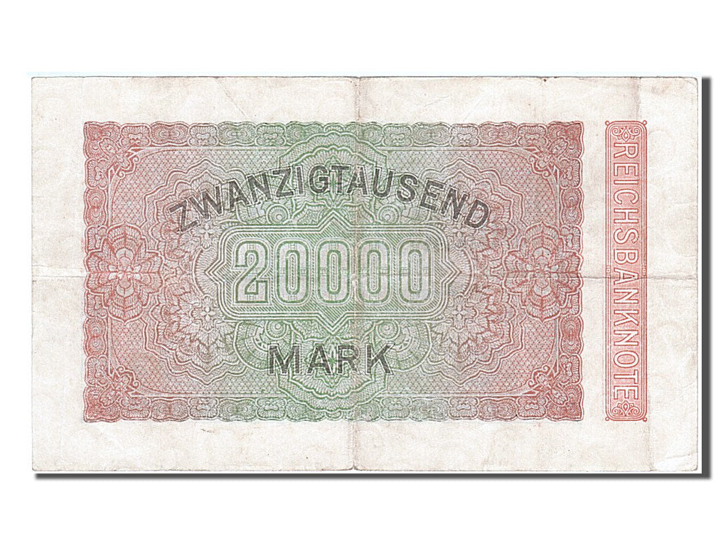 Banknote, Germany, 20,000 Mark, 1923, 1923-02-20, EF(40-45)