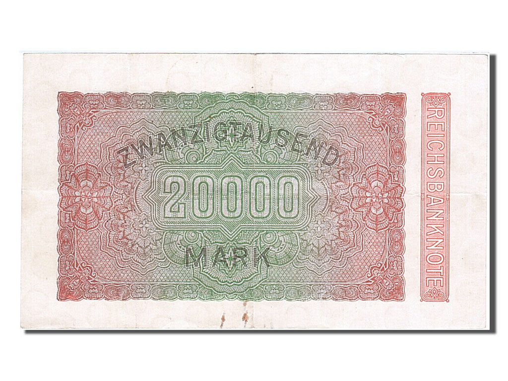 Banknote, Germany, 20,000 Mark, 1923, 1923-02-20, AU(55-58)