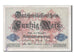 Banknot, Niemcy, 50 Mark, 1914, 1914-08-05, EF(40-45)