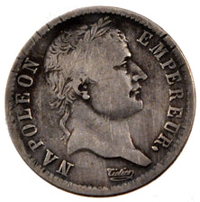 FRANCE, Napoléon I, Franc, 1808, Lille, KM #682.14, VF(20-25), Silver, Gadoury #