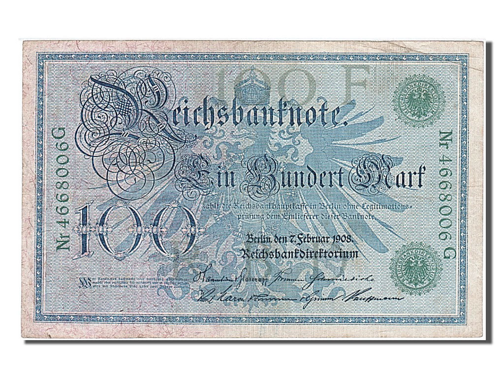 Banknote, GERMANY - FEDERAL REPUBLIC, 50 Deutsche Mark, 1908, 1908-02-07