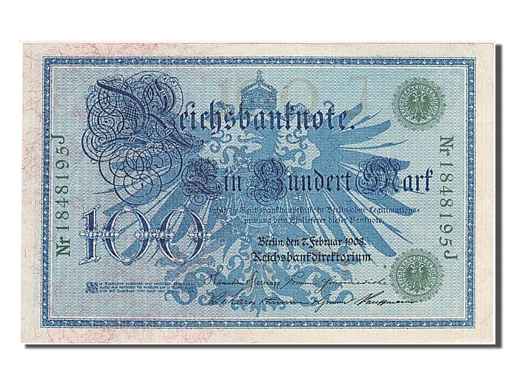 Germany - Federal Republic, 50 Deutsche Mark, 1908, KM #33a, 1908-02-07,...