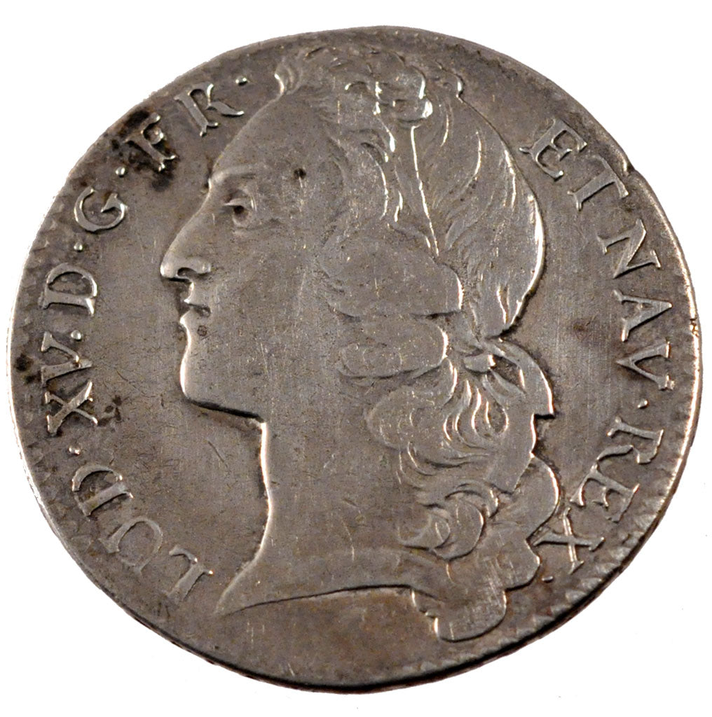 Louis XV, 1/2 Ecu au bandeau