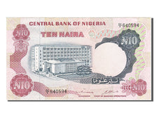 Banknote, Nigeria, 10 Naira, 1973, AU(55-58)