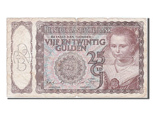 Netherlands, 25 Gulden, 1944, KM #60, 1944-04-11, VF(20-25), 5 AQ