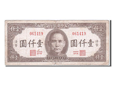 Billete, 1000 Yüan, 1945, China, MBC