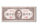 Geldschein, China, 1000 Yüan, 1945, SS