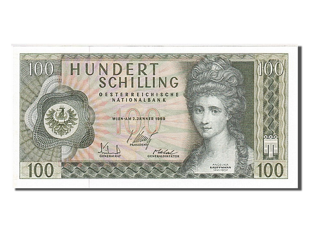 Austria, 100 Schilling, 1969, KM #145a, 1969-01-02, UNC(60-62), S 510969 G