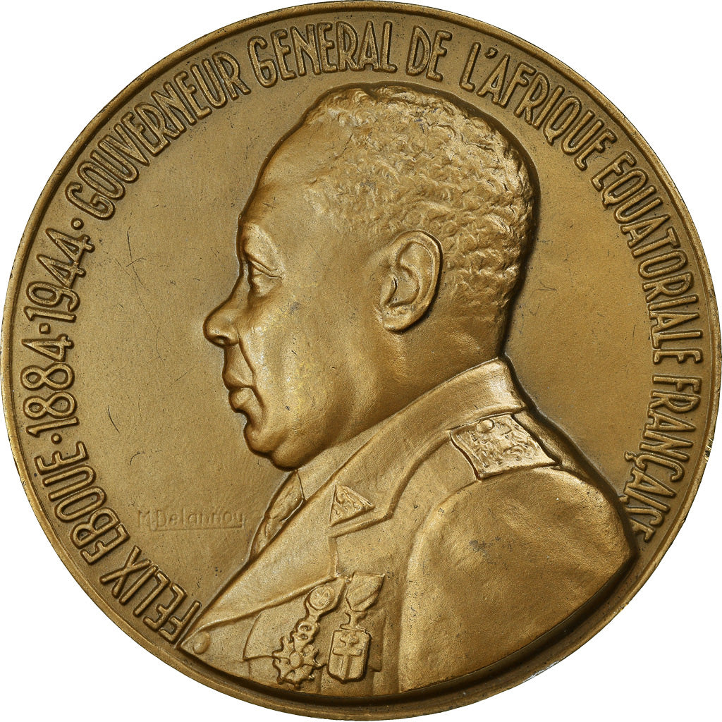 Chad, Médaille, Félix Eboué, Gouverneur Général de l'Afrique Équatoriale