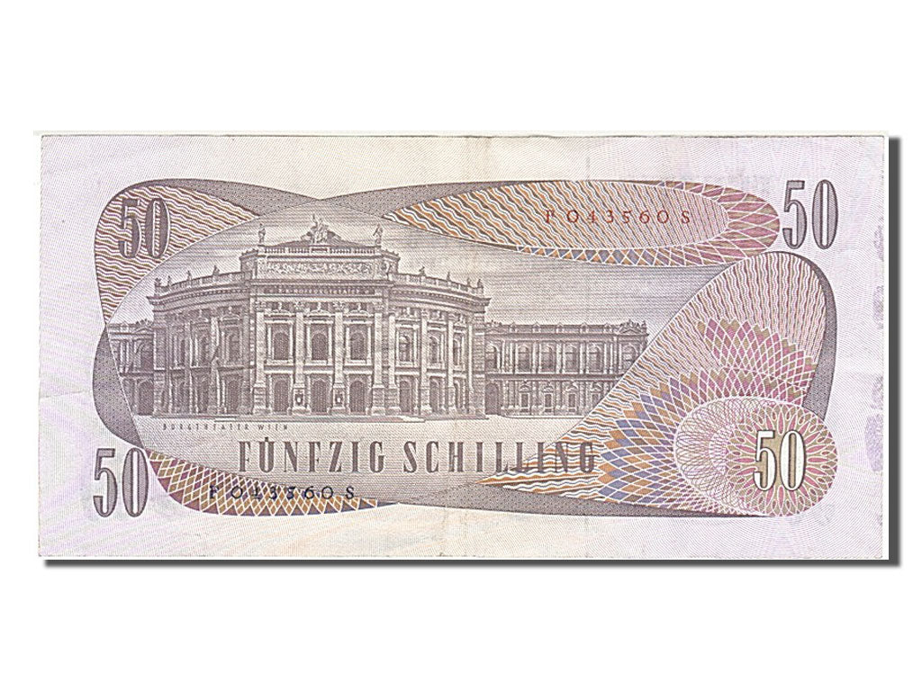 Banknote, Austria, 50 Schilling, 1970, 1970-01-02, EF(40-45)