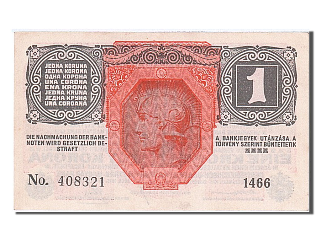 Austria, 1 Krone, 1916, KM #49, 1916-12-01, AU(55-58), 408321