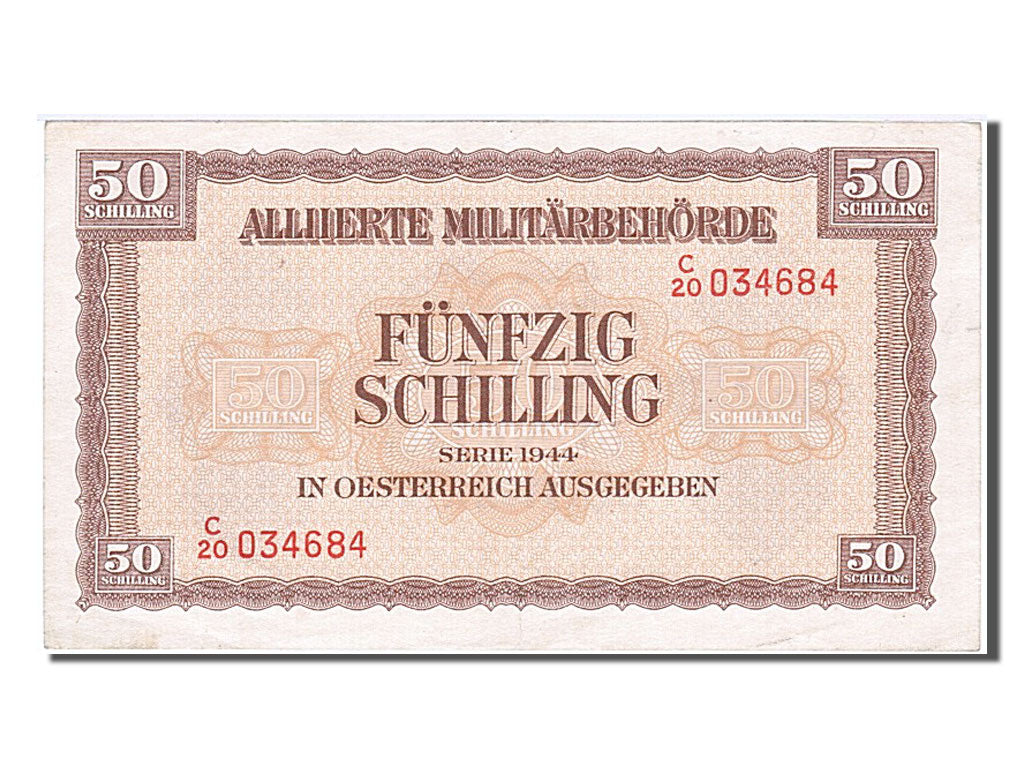 Austria, 50 Schilling, 1944, KM #109, UNC(60-62), C/20 034684
