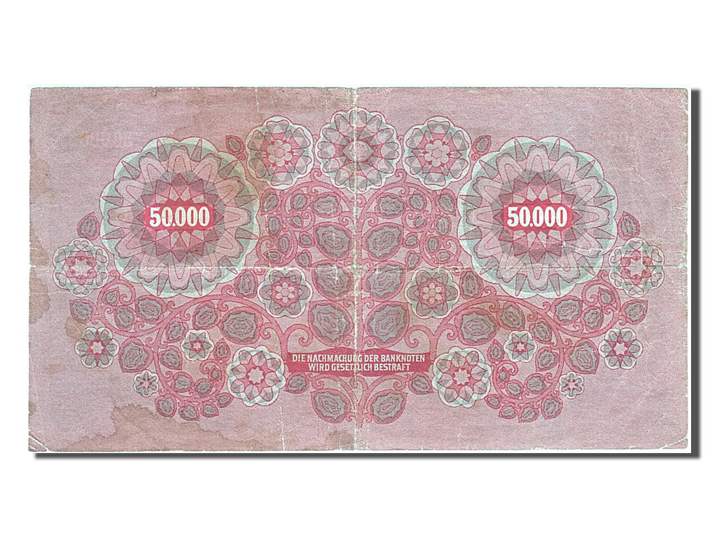 Austria, 50,000 Kronen, 1922, KM #80, 1922-01-02, VF(20-25), 1338 046316