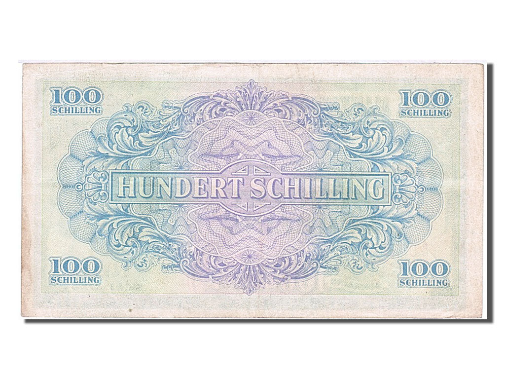 Austria, 100 Schilling, 1944, KM #110a, AU(50-53), B/13 025697