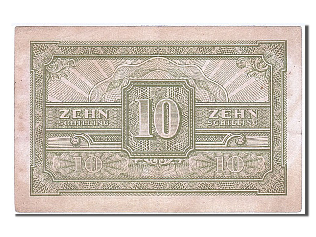 Austria, 10 Schilling, 1944, KM #106, EF(40-45), E/20 624161