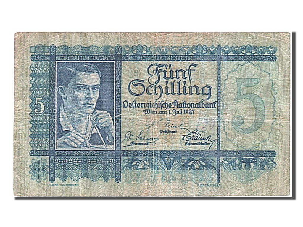 Austria, 5 Schilling, 1927, KM #93, 1927-07-01, VF(30-35), 082147