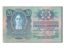 Austria, 20 Kronen, 1913, KM #13, 1913-01-02, AU(55-58), 865915 2311