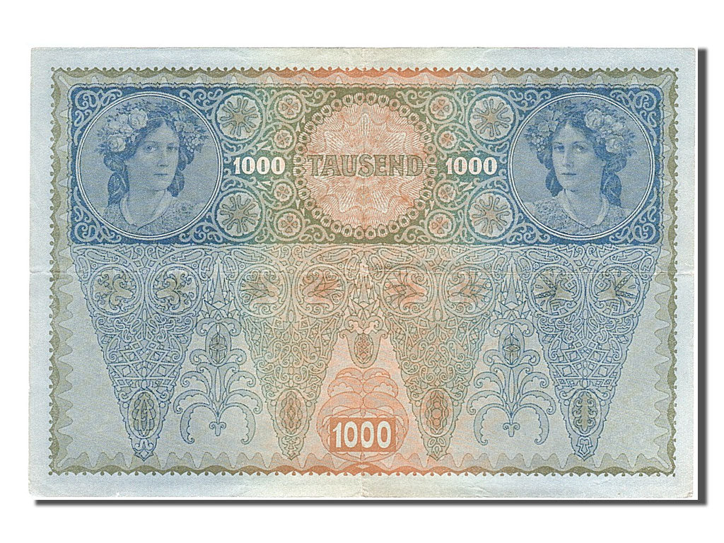 Austria, 1000 Kronen, 1902, KM #8a, 1902-01-02, AU(55-58), 60361 2510