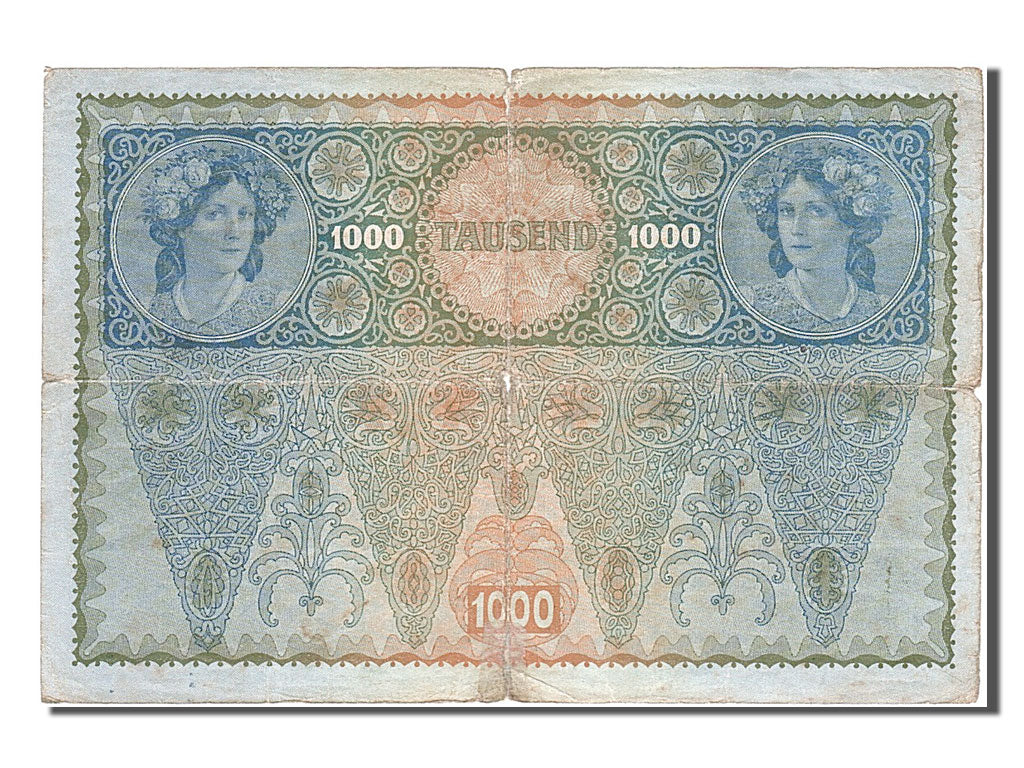Banknote, Austria, 1000 Kronen, 1902, 1902-01-02, VF(30-35)