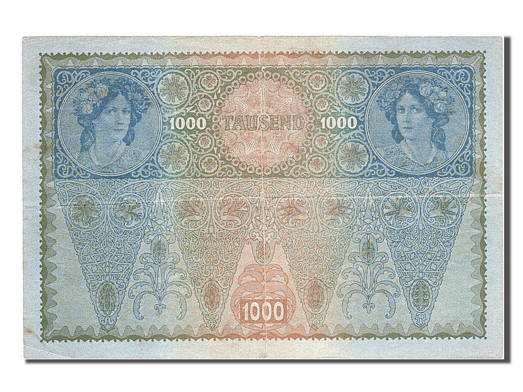 Banknote, Austria, 1000 Kronen, 1902, 1902-01-02, EF(40-45)