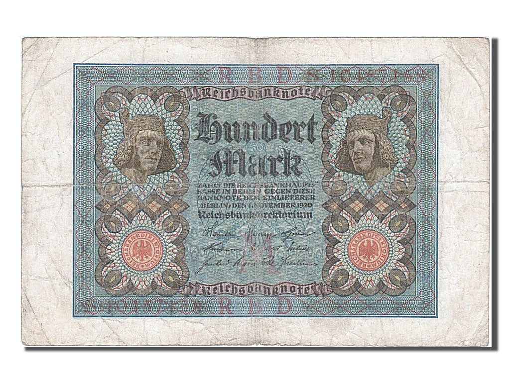 Geldschein, Deutschland, 100 Mark, 1901, 1901-11-01, S+