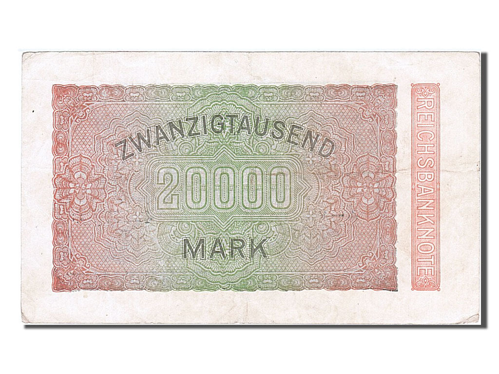 Banknote, Germany, 20,000 Mark, 1923, 1923-02-20, EF(40-45)