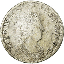 Moneta, Francia, Louis XIV, 1/8 Écu de Flandre aux plumes, 1/8 Ecu, 1694