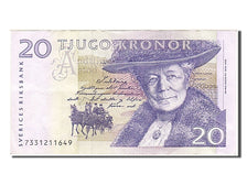 Sweden, 20 Kronor, 1997, KM #63a, EF(40-45), 7331211649