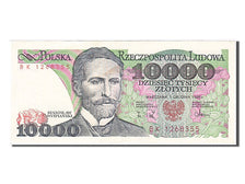 Poland, 10,000 Zlotych, 1988, KM #151b, 1988-12-01, AU(55-58), BK 1268355