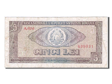 Romania, 5 Lei, 1966, KM #93a, VG(8-10), A0184 639031