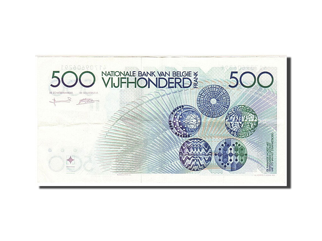 Belgium, 500 Francs, 1982, KM #143a, VF(30-35), 41709606291