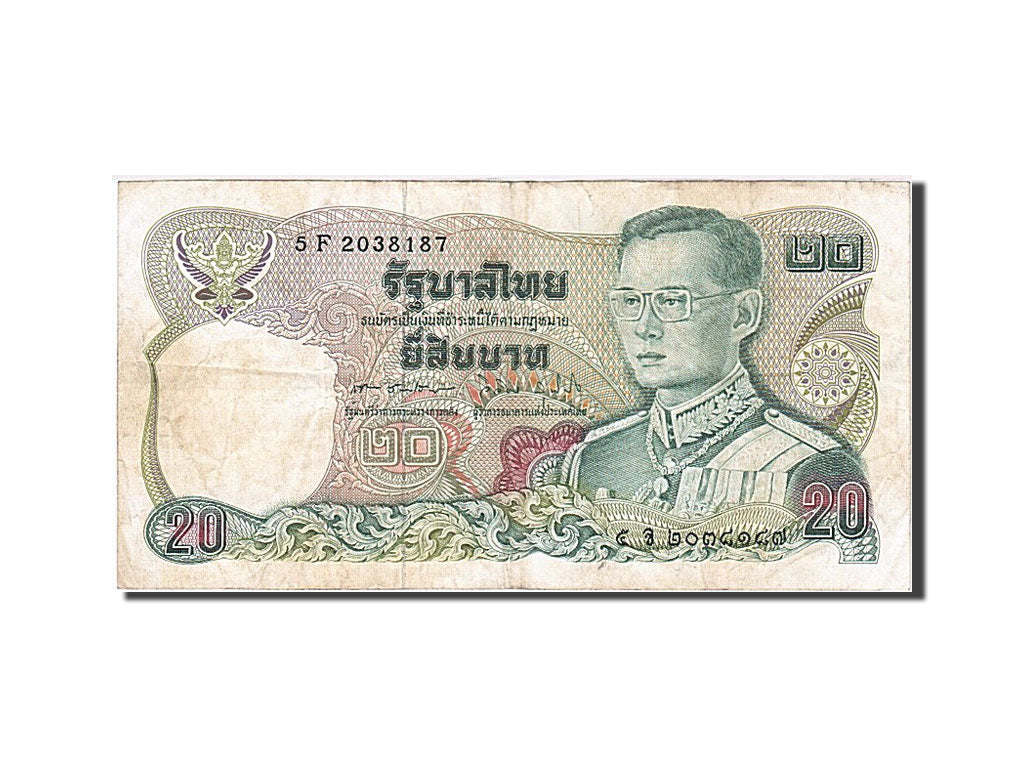 Billet, Thaïlande, 20 Baht, 1981, TB