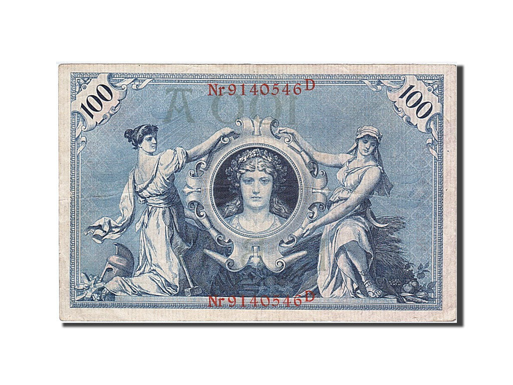 Biljet, Duitsland, 100 Mark, 1908, 1908-02-07, TTB