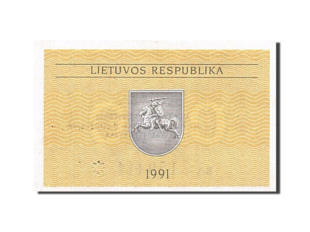 Banknot, Litwa, 0.50 Talonas, 1991, UNC(63)