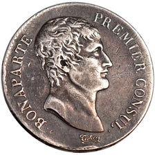 FRANCE, 5 Francs, 1802, Paris, EF(40-45), Silver, Gadoury #577, 24.86