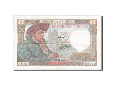 France, 50 Francs, 50 F 1940-1942 ''Jacques Coeur'', 1941, KM #93, 1941-04-24,..
