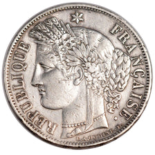 FRANCE, Cérès, 5 Francs, 1851, Paris, KM #761.1, EF(40-45), Silver, Gadoury #719