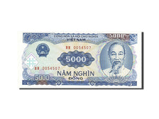 Biljet, Viëtnam, 5000 D<ox>ng, 1991, NIEUW