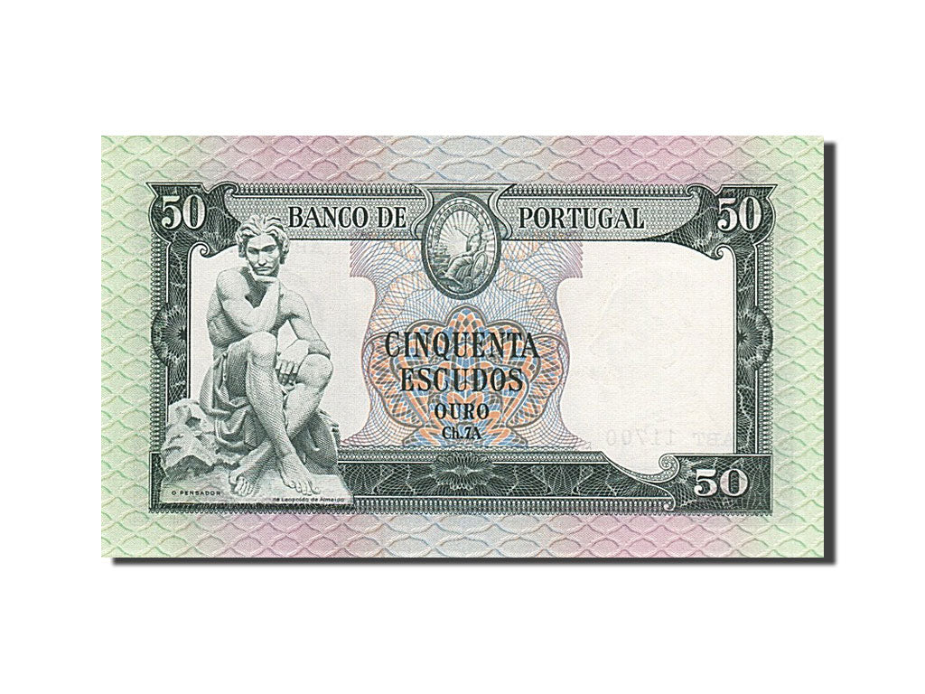 Banknote, Portugal, 50 Escudos, 1960, 1960-06-24, UNC(65-70)