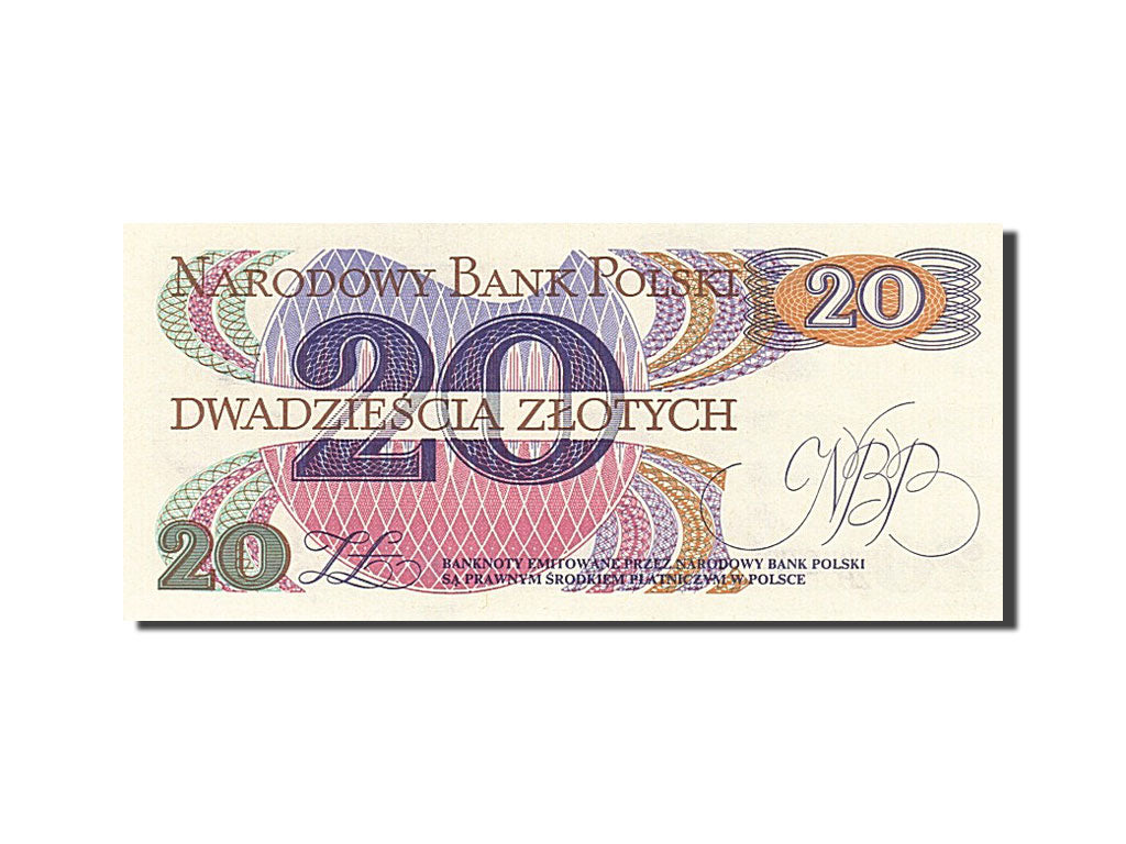 Banknote, Poland, 20 Zlotych, 1982, 1982-06-01, UNC(65-70)