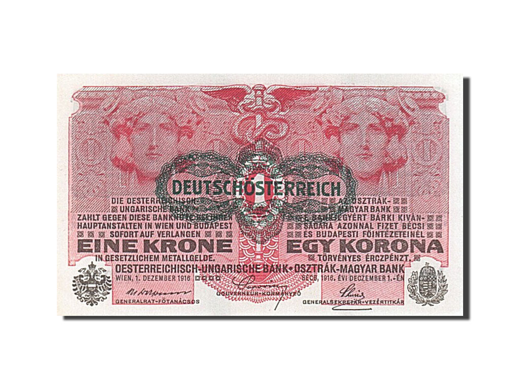 Geldschein, Österreich, 1 Krone, 1916, 1916-12-01, UNZ