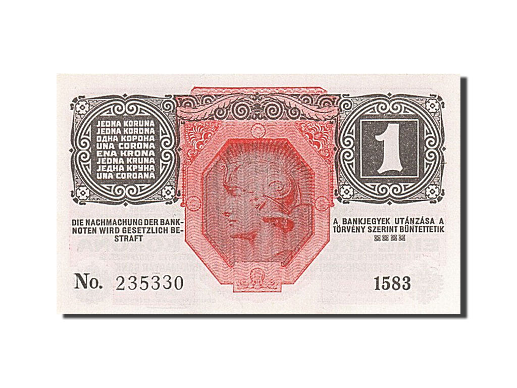 Banconote, Austria, 1 Krone, 1916, 1916-12-01, FDS