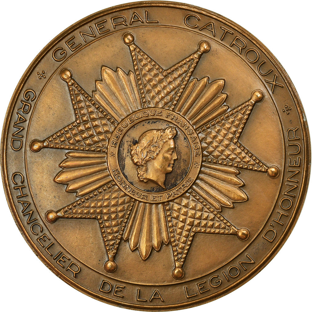 France, Médaille, Général Catroux, Grand Chancelier de la Légion d'Honneur