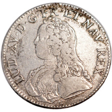 FRANCE, Ecu, 1726, Orléans, VF(30-35), Silver, Gadoury #321, 29.14